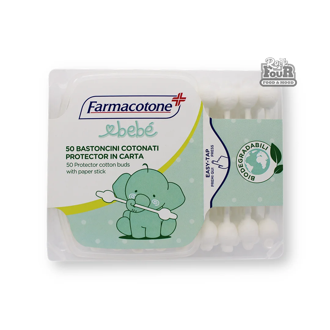 Բամբակյա փայտիկներ «Farmacotone» 50հատ
